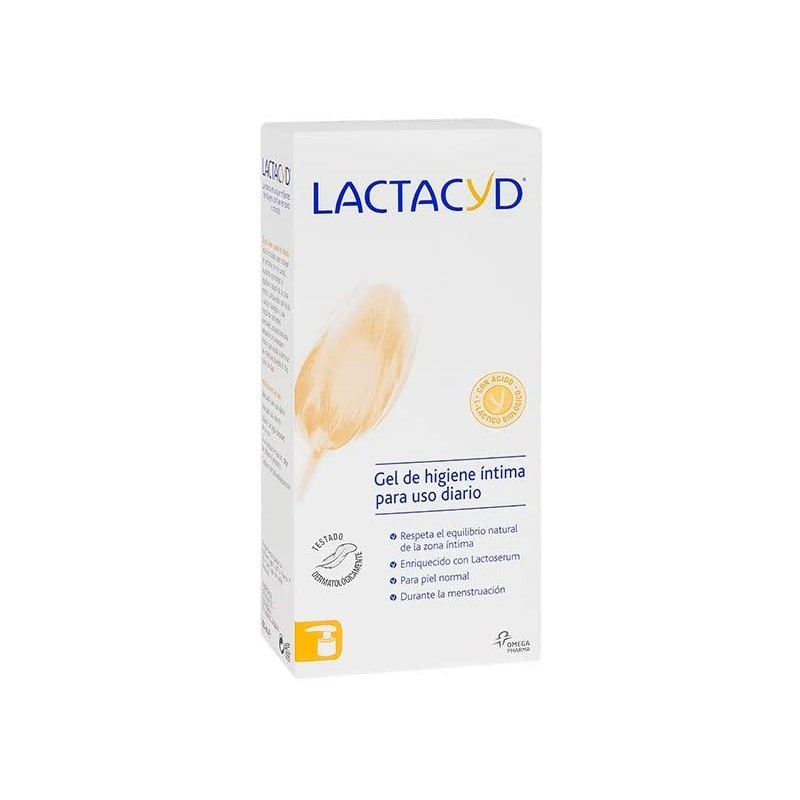 PACK AHORRO LACTACYD GEL HIGIENE INTIMA DIARIA 2X200 ML