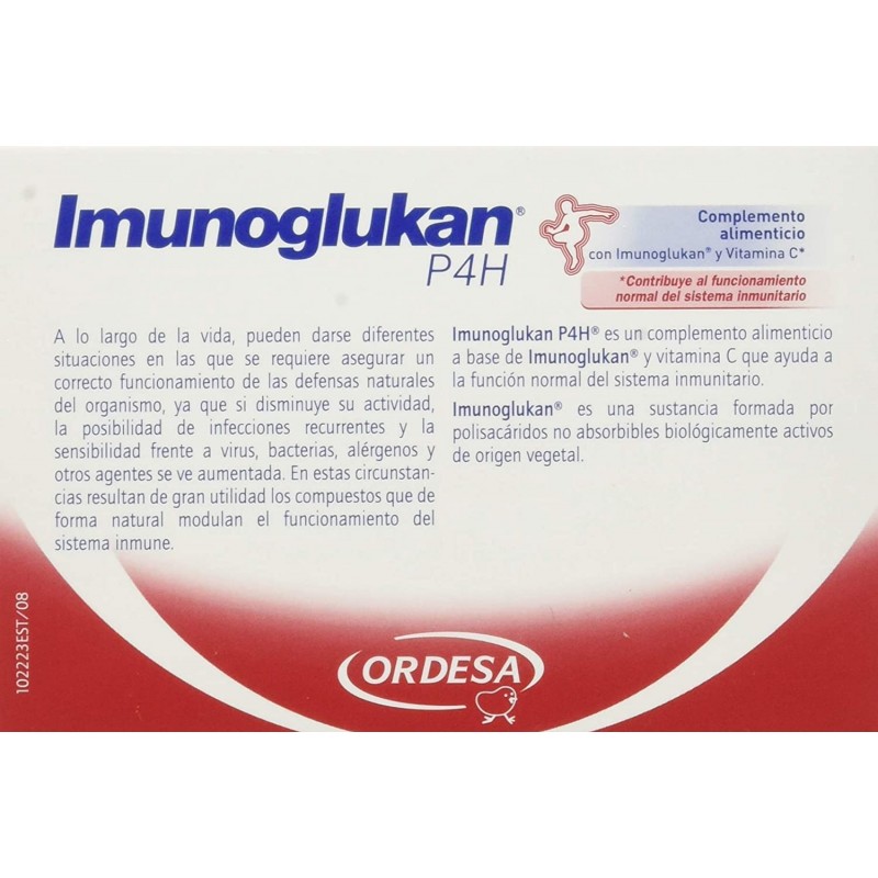 ORDESA INMUNOGLUCAN P4H 30 CAPSULAS