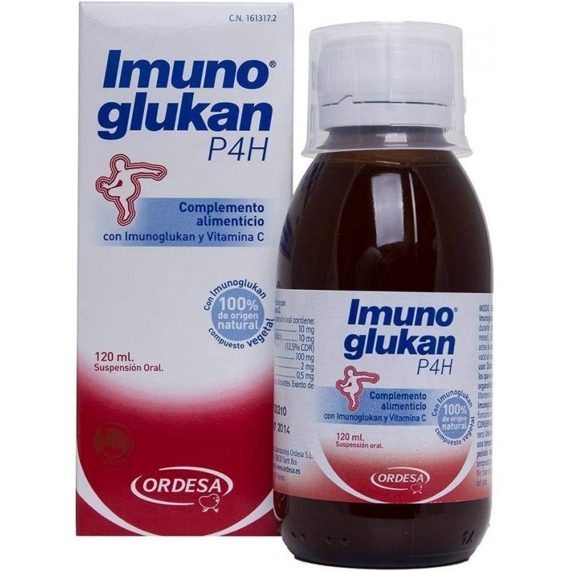 ORDESA INMUNOGLUKAN P4H 120ML