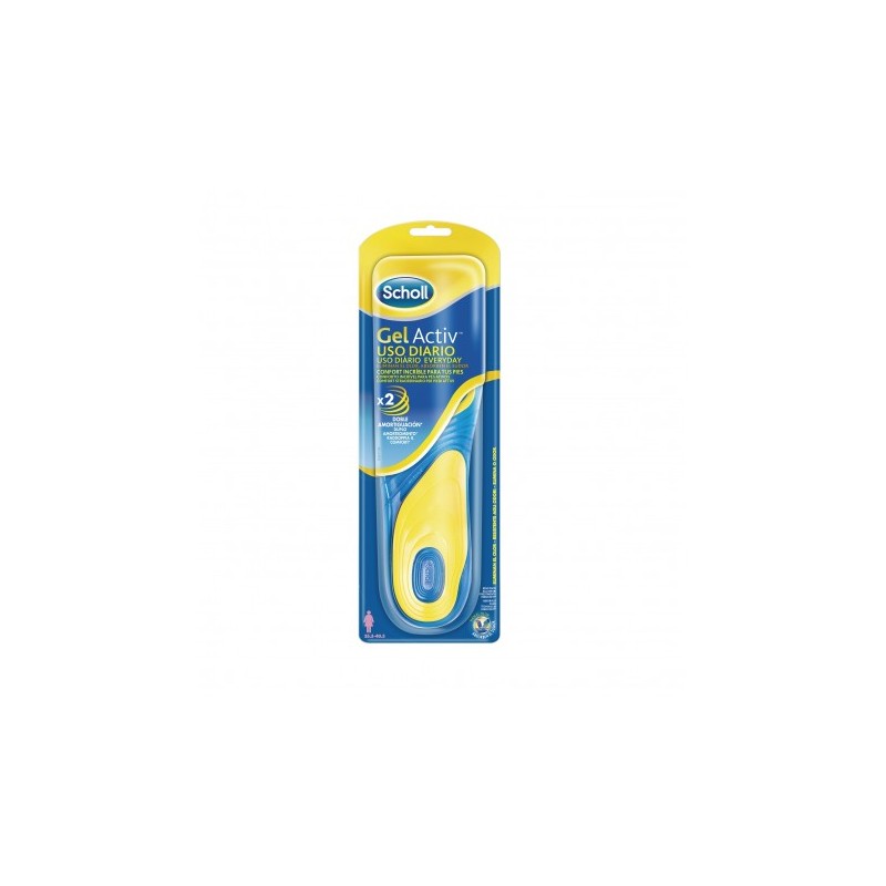 SCHOLL PLANTILLA GEL ACTIV USO DIARIO MUJER