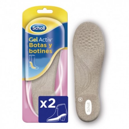 SCHOLL GEL ACTIV PLANTILLA MUJER BOTAS Y BOTINES