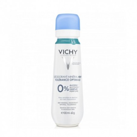 VICHY DESODORANTE MINERAL 48 H TOLERANCIA OPTIMA PIEL SENSIB