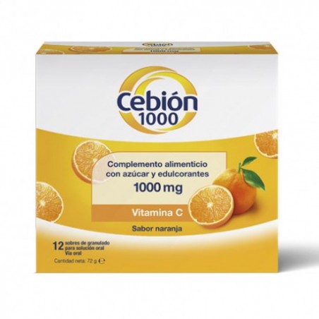 CEBION 1000MG 12 SOBRES