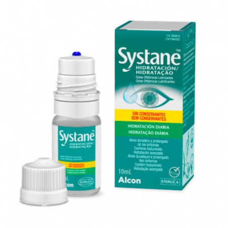 SYSTANE HIDRATACION DIARIA SIN CONSERVANTES 10 ML