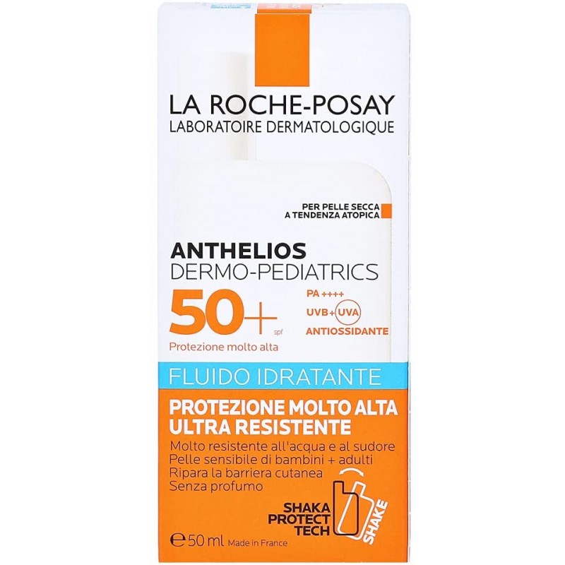 LA ROCHE-POSAY ANTHELIOS DERMO-PEDIATRICS 50+ FLUIDO HIDRATA