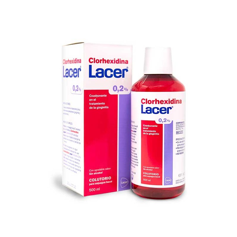 LACER CLORHEXIDINA 0,2% COLUTORIO 500ML