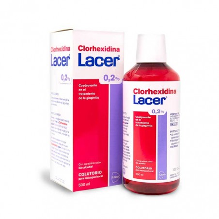 LACER CLORHEXIDINA 0,2% COLUTORIO 500ML