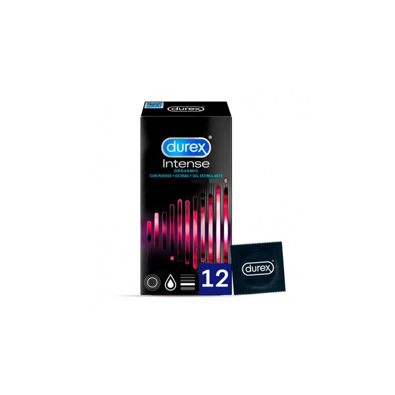 DUREX INTENSE ORGASMIC CONDOM 12 UNIDADES