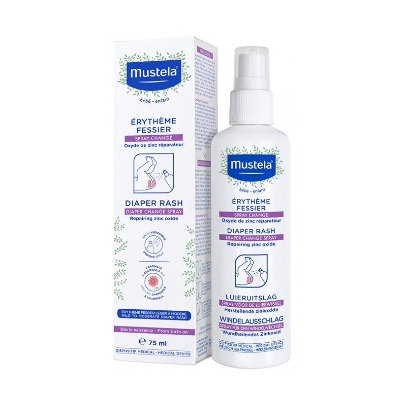 MUSTELA SPRAY CAMBIO DE PAÑAL 75ML