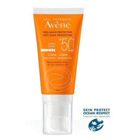 AVENE CREMA SPF 50+ PIELES SENSIBLES SECAS 50 ML