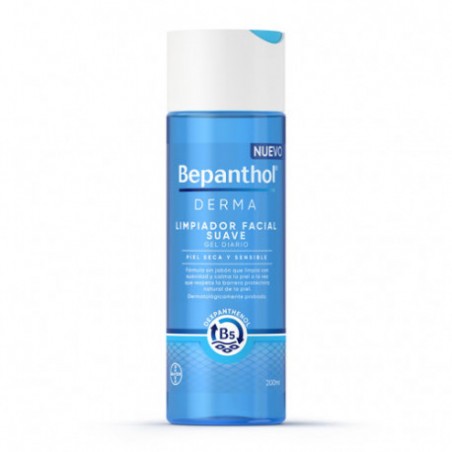 BEPANTHOL DERMA LIMPIADOR FACIAL SUAVE PIEL SECA 200 ML