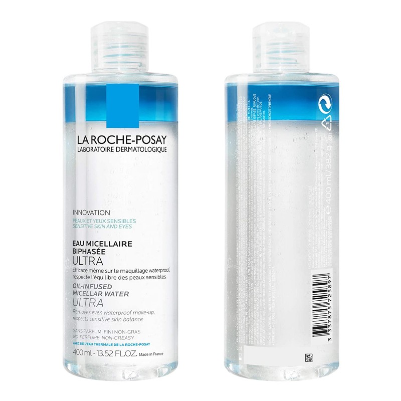 LA ROCHE POSAY OIL INFUSED AGUA MICELAR 400 ML