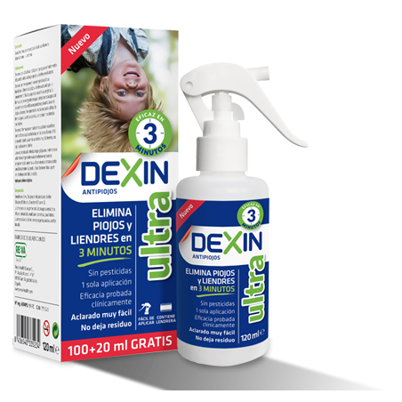 DEXIN ULTRA 3 Locion Piojos 100+20 ml