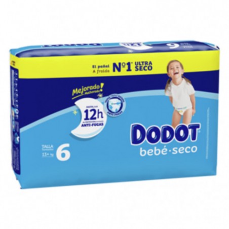 DODOT BEBE SECO TALLA 6 13+KG 30U