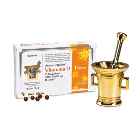 ACTIVECOMPLEX VITAMINA D  COLECALCIFEROL 3200UI  80 PERLAS