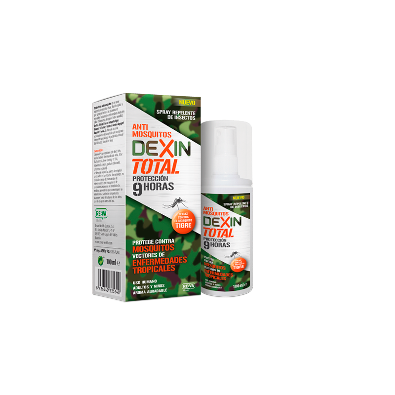 DEXIN TOTAL LOCION REPELENTE INSECTOS 9H 100ML