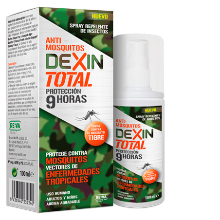 DEXIN TOTAL LOCION REPELENTE INSECTOS 9H 100ML