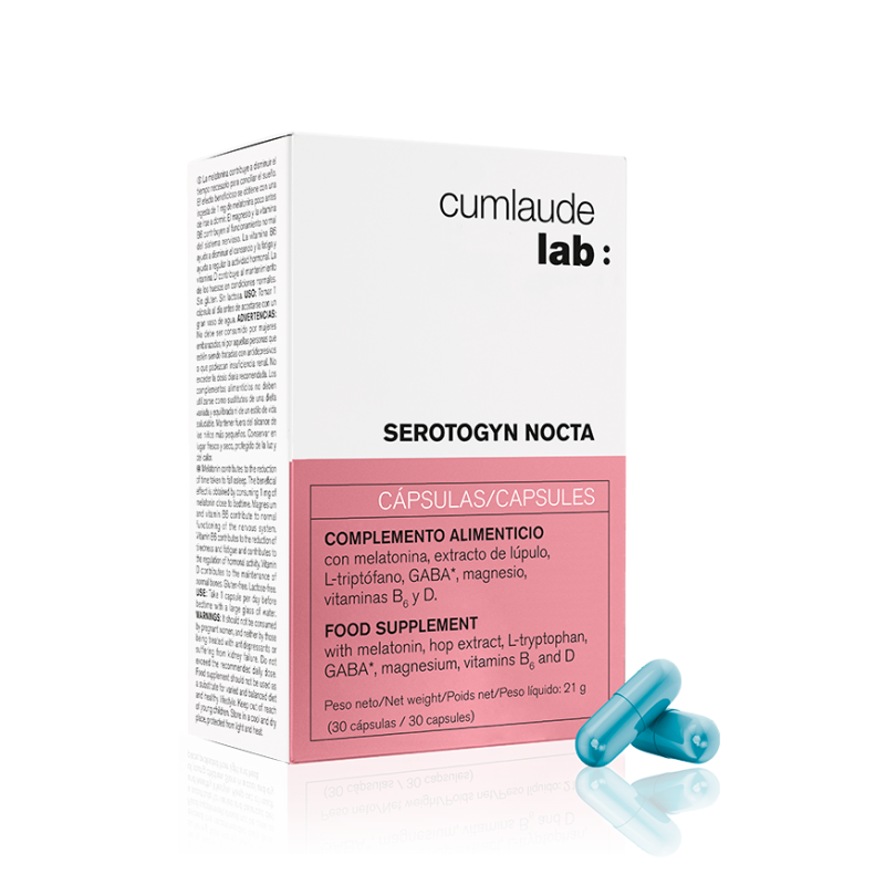 CUMLAUDE SEROTOGYN NOCTA 30 CAPSULAS