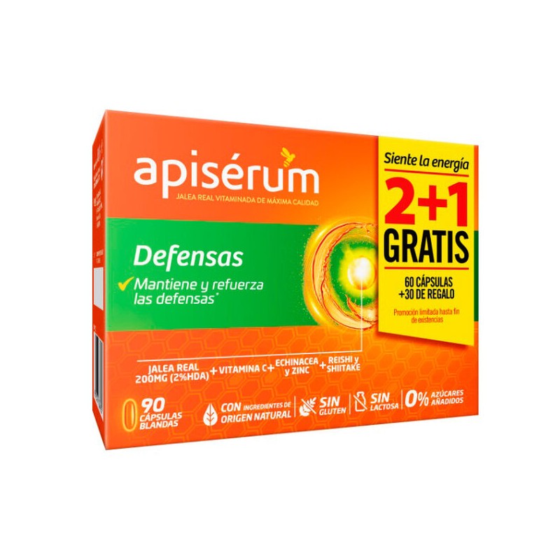 APISERUM DEFENSAS 90 CAPSULAS