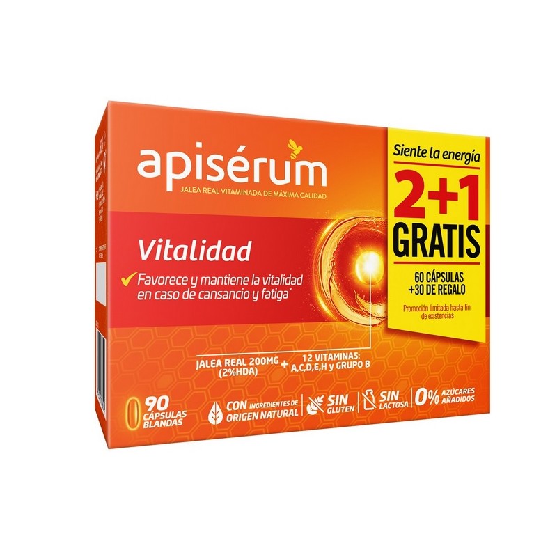 APISERUM VITALIDAD 90 CAPSULAS