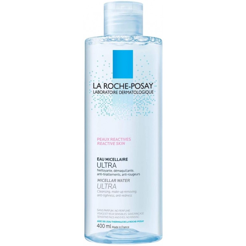 LA ROCHE-POSAY AGUA  MICELAR PIEL REACTIVA   400ML