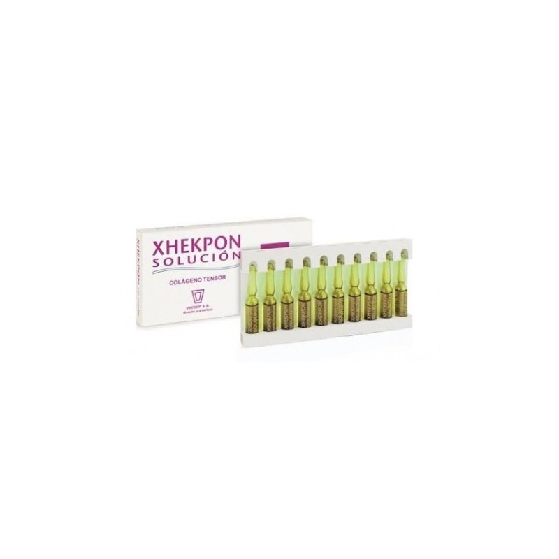 XHEKPON SOLUCION COLAGENO 10 AMPOLLAS 2,5mL