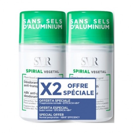 SVR DUO SPIRIAL VEGETAL 2X50ML