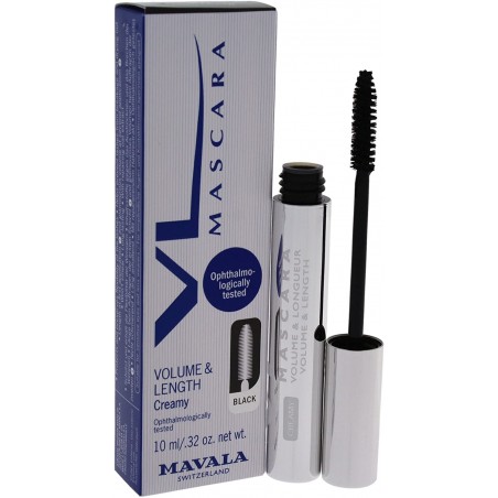 MAVALA MASCARA VOLUME & LONGUEUR NEGRO 10 ML