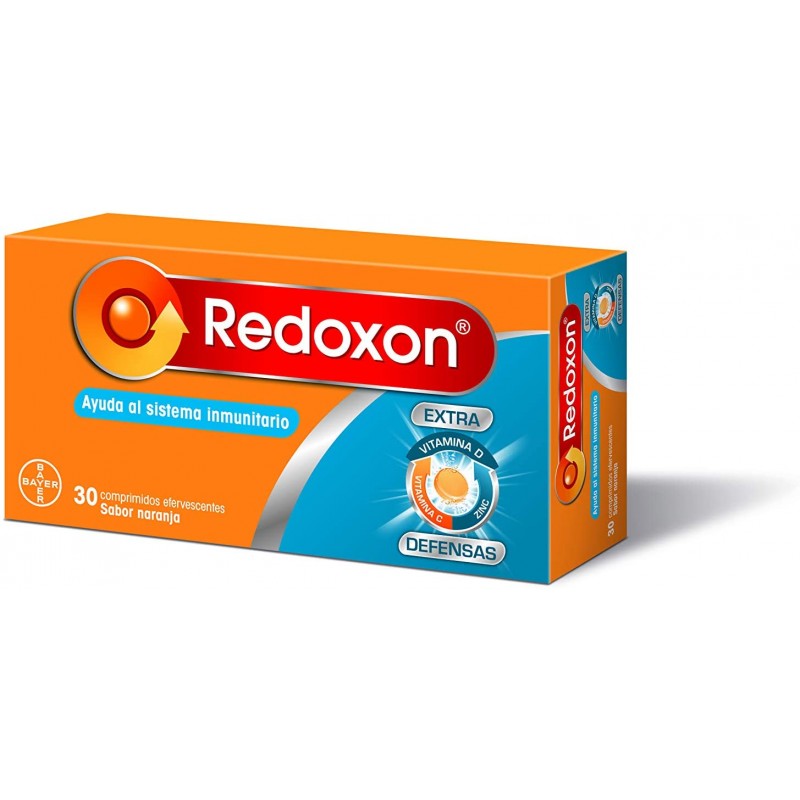 REDOXON EXTRA DEFENSAS SABOR NARANJA 30 COMP EFERVESCENTES