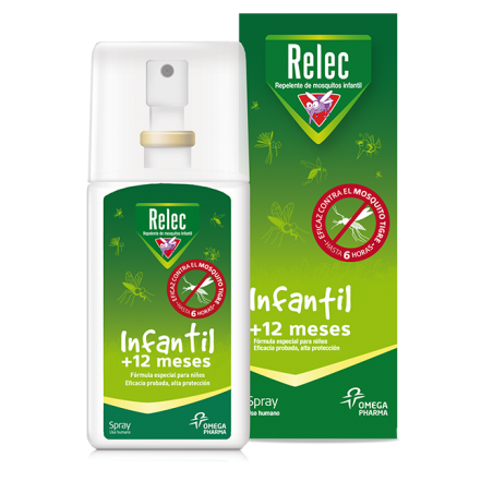 RELEC INFANTIL  +12 MESES SPRAY REPELENTE DE MOSQUITOS 100ML