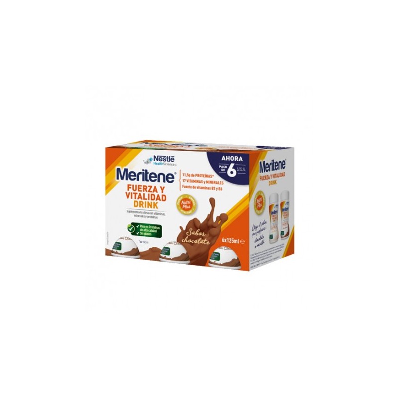 MERITENE DRINK CHOCOLATE 6PACK  (6X125ML)