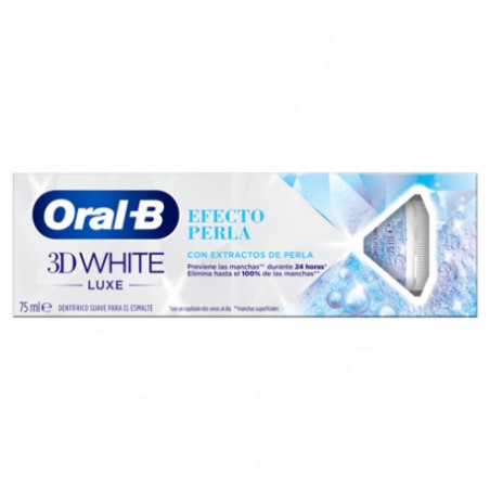 ORAL B 3D WHITE LUXE EFECTO PERLA 75 ML