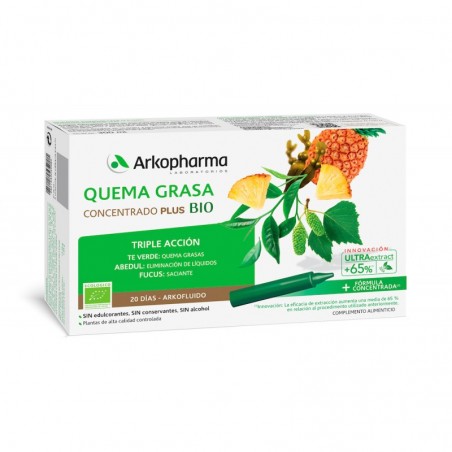 ARKOFLUIDO QUEMAGRASA - 20 UNIDOSIS BIO