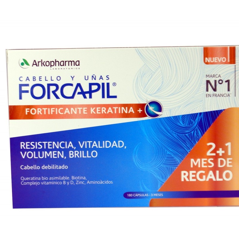 FORCAPIL FORTIFICANTE KERATINA 180 CAPSULAS