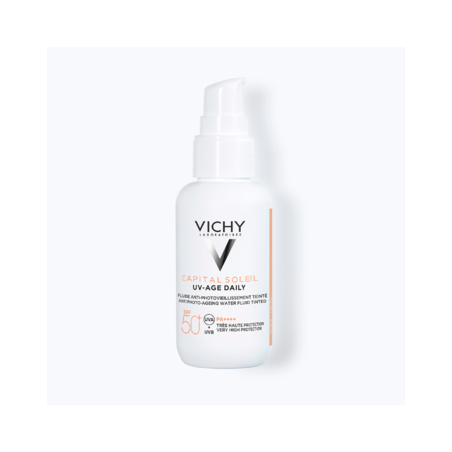 VICHY CAPITAL SOLEIL UV-AGE DAILY SPF50 CON COLOR 40ML