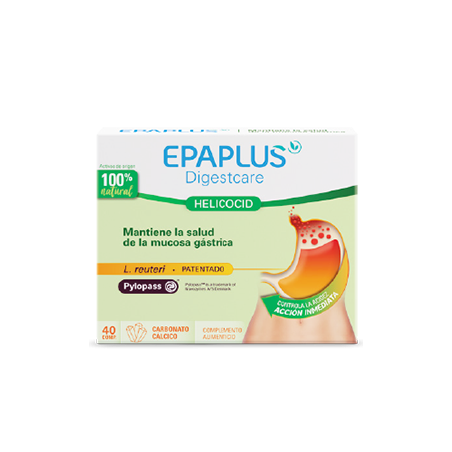 EPAPLUS DIGESTCARE HELICOCID 40 COMPRIMIDOS