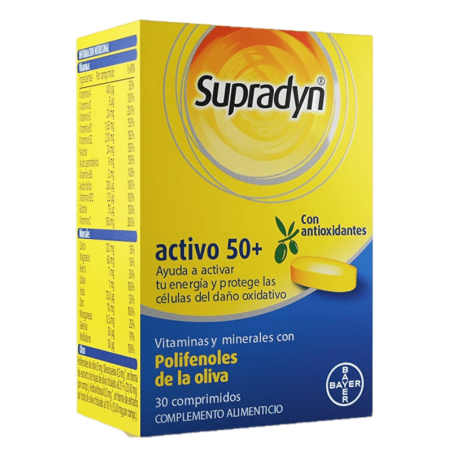 SUPRADYN ACTIVO 50+  ANTIOX  30 COMPRIMIDOS