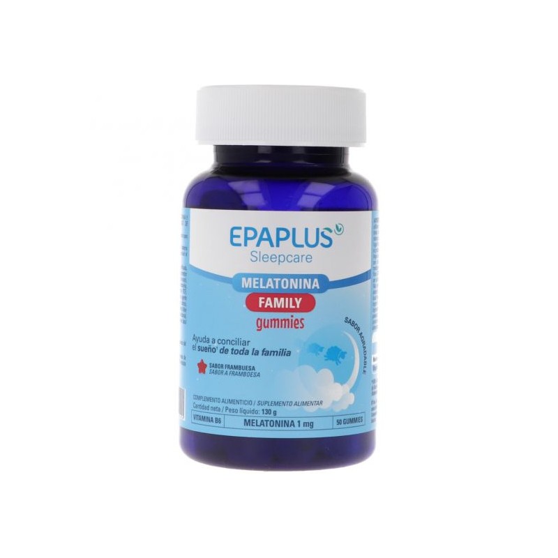 EPAPLUS SLEEPCARE MELATONINA FAMILY 50 GUMMIES