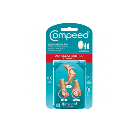 COMPEED AMPOLLAS SURTIDO 5 UDS