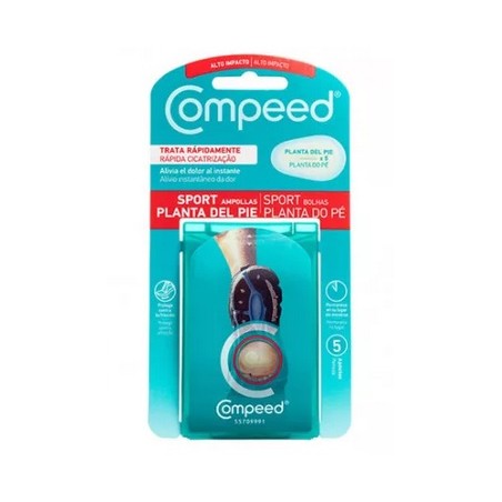 COMPEED AMPOLLAS PLANTAR 5 UDS