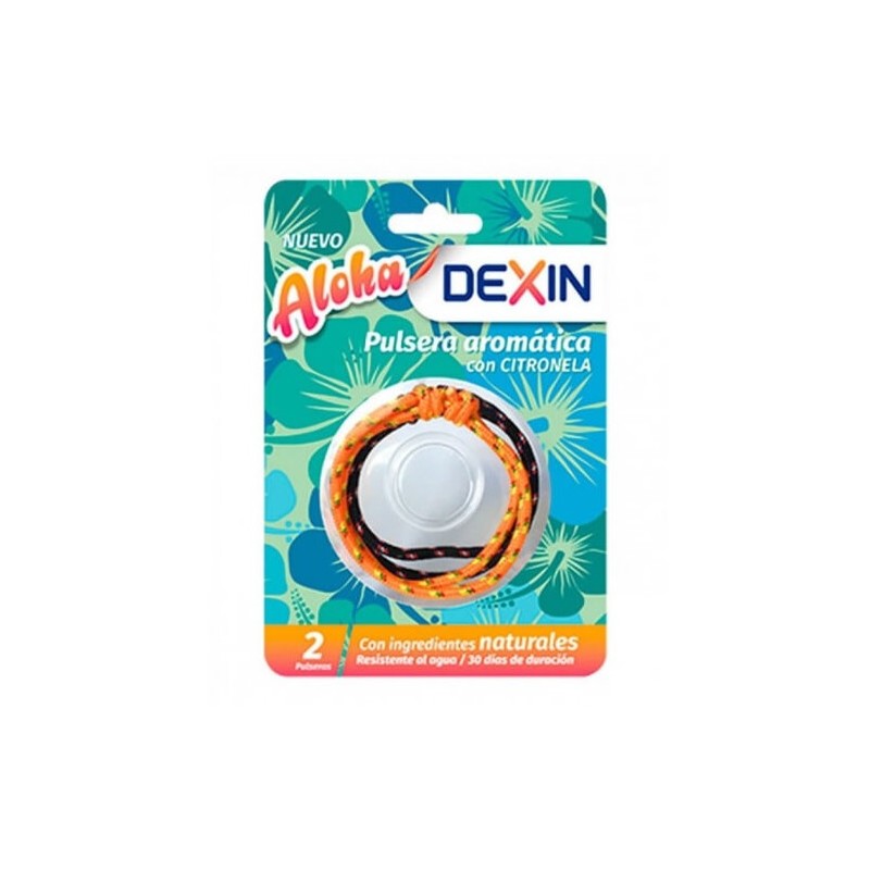 DEXIN ALOHA PULSERA AROMATICA 2 UNIDADES