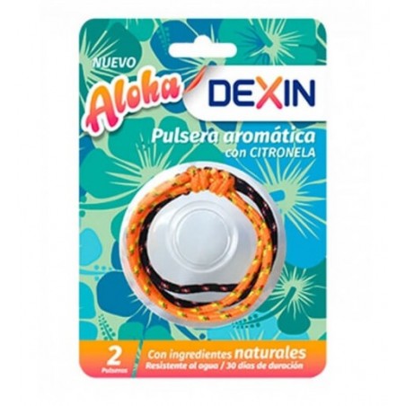 DEXIN ALOHA PULSERA AROMATICA 2 UNIDADES