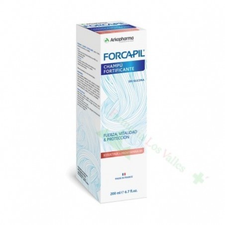 FORCAPIL CHAMPU FORTIFICANTE KERATINA PROVITAMINA B5 200ML