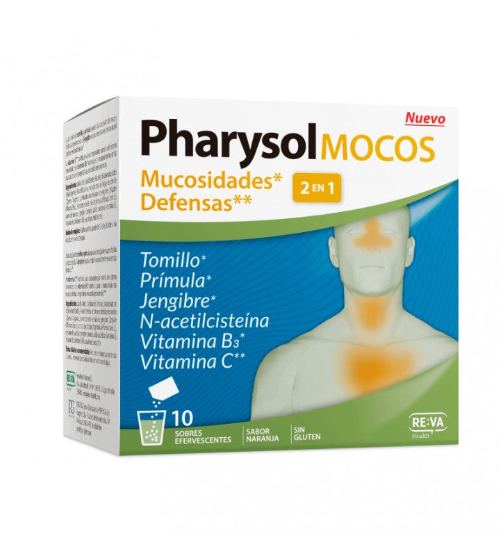 PHARYSOL MOCOS 10 SOBRES EFERVESCENTES