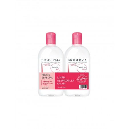 BIODERMA DUPLO SENSIBIO H20 SOLUCION MICELAR 500ML+500ML