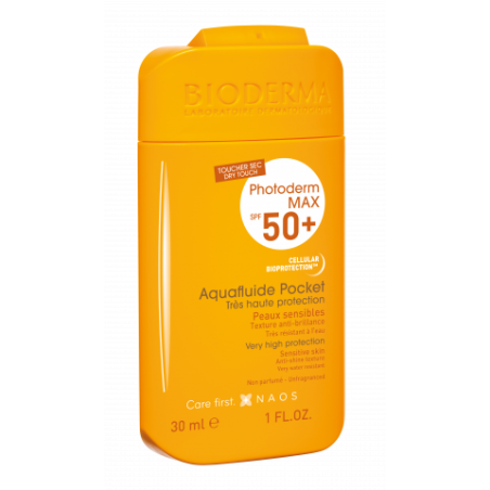 BIODERMA PHOTODERM MAX SPF50+ AQUAFLUIDE POCKET 30mL