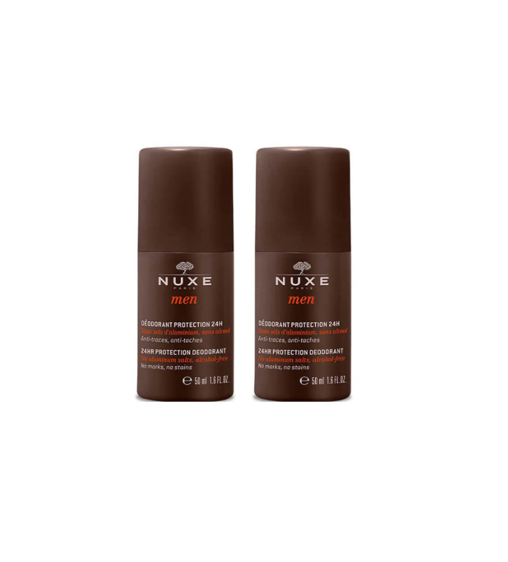 NUXE MEN DUPLO DESODORANTE ROLL ON 2x50ml