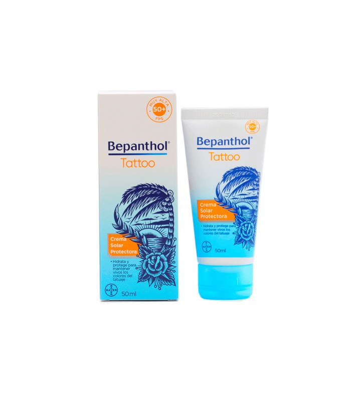 BEPANTHOL TATTO CREMA SOLAR PROTECTORA 50SPF 50ML