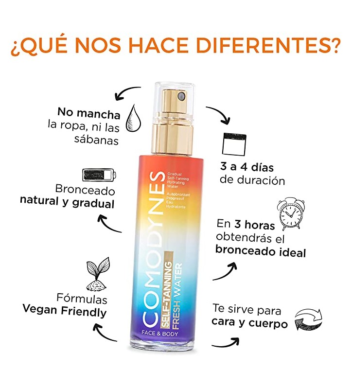 COMODYNES SELF TANNING FRESH WATER AUTOBRONCEADORA 100ML