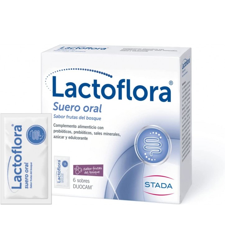 LACTOFLORA SUERO ORAL 6 SOBRES